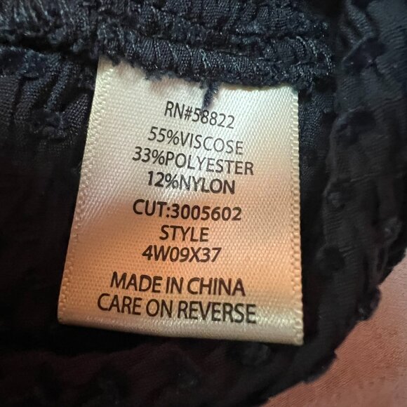 Max Studio Navy Blue Shirt Size 2X - Picture 6 of 7